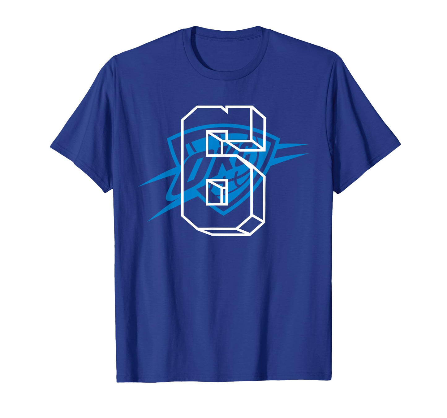 NBA Official Oklahoma City Thunder 6-7 Craze Kickout T-Shirt