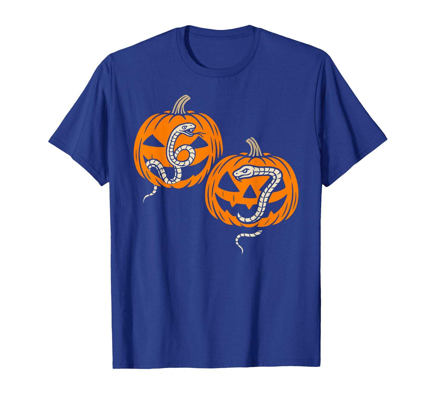 Snakes and Pumpkins 6 7 Halloween T-Shirt