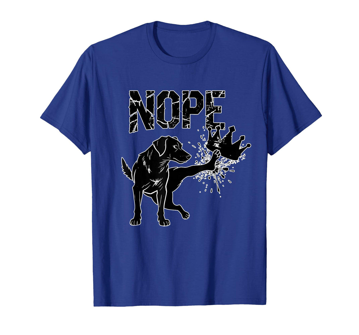 No Kings Dog Nope No Kings T-Shirt