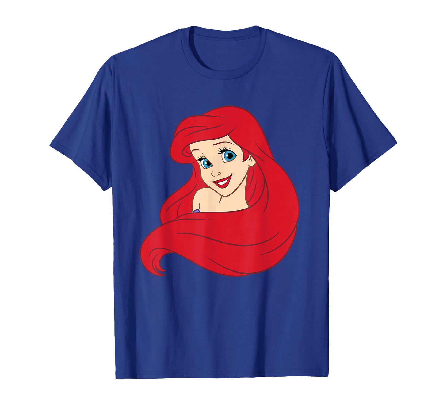 Disney The Little Mermaid Princess Ariel Big Face Costume T-Shirt