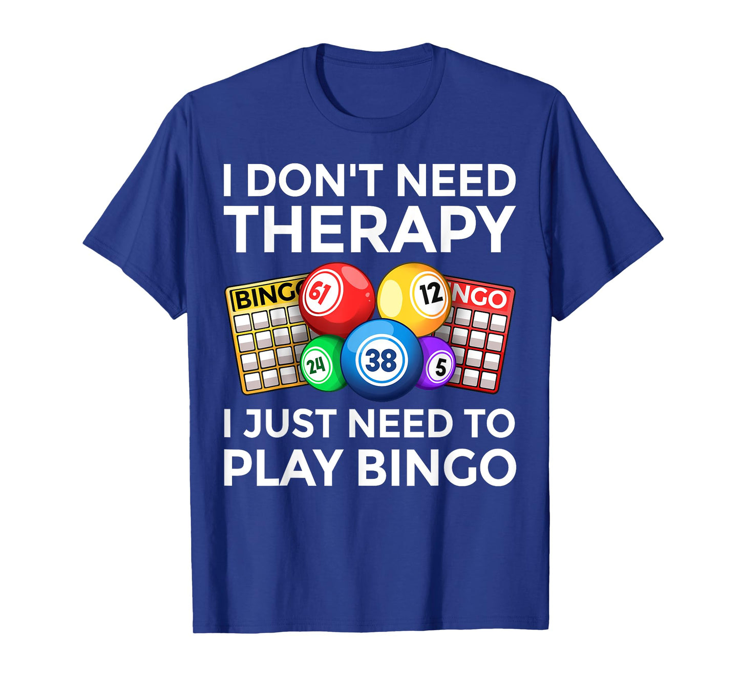 Funny Bingo Art For Men Women Casino Gambling Bingo Lovers T-Shirt