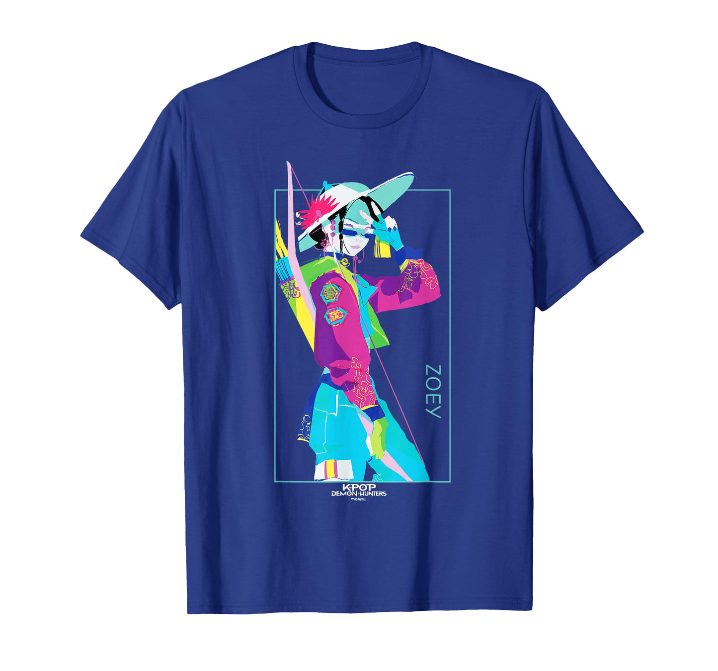 Kpop Demon Hunters Zoey Officially Licensed T-Shirt