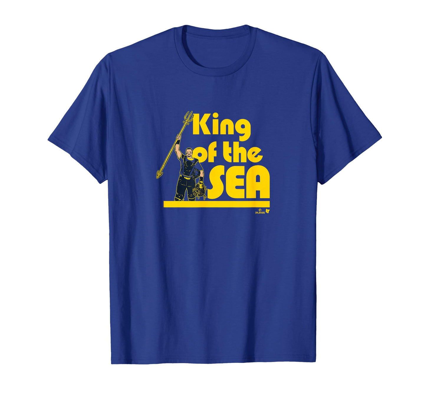 Cal Raleigh - King of the SEA - Seattle Baseball T-Shirt