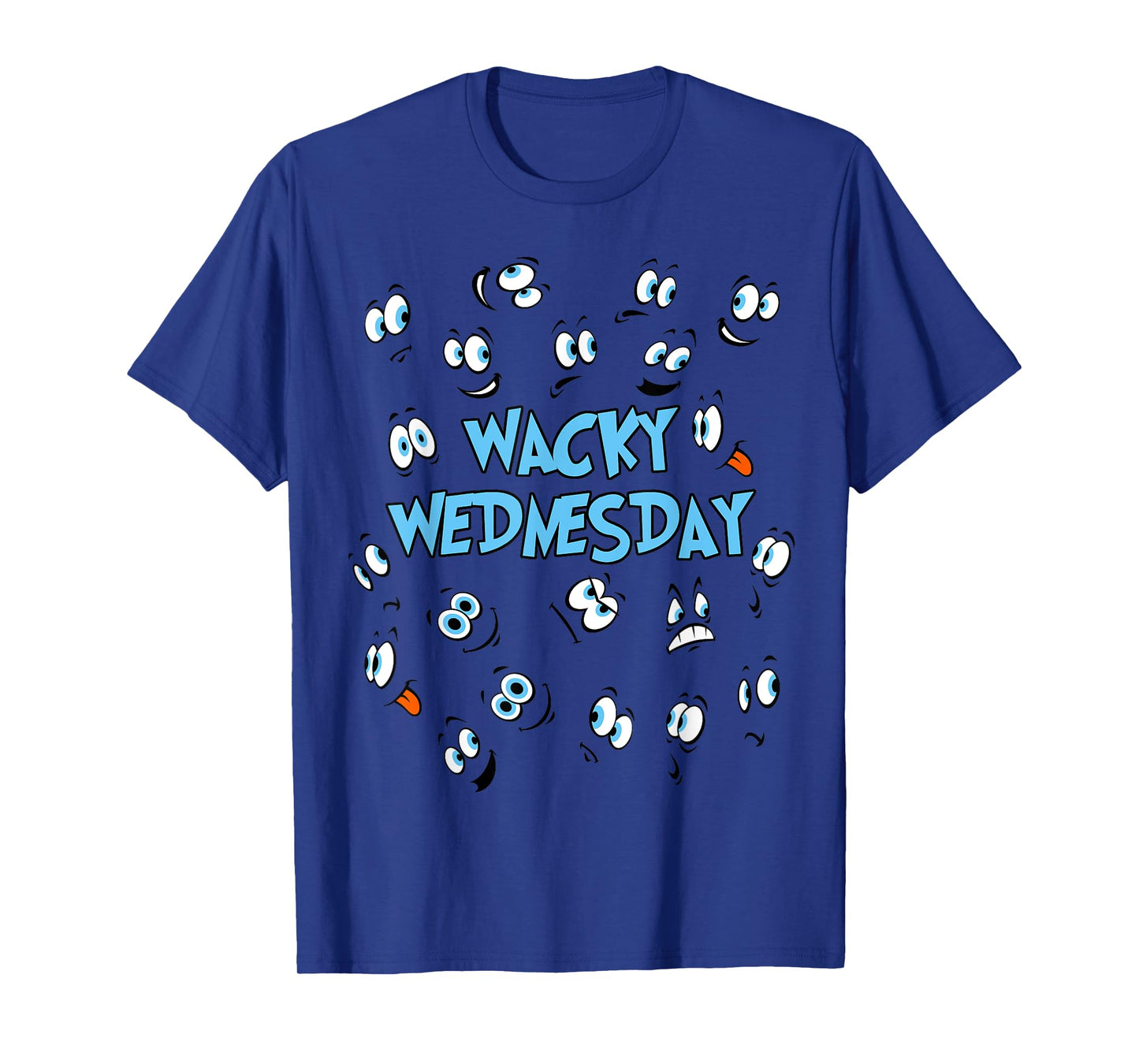 Wacky Face Wednesday Men, Woman and Kids Outfit for School T-Shirt