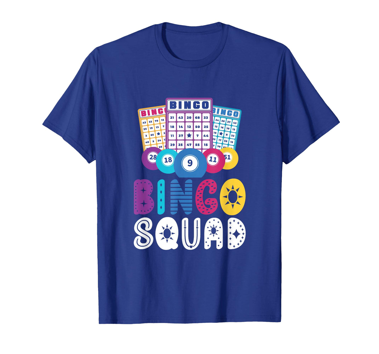 Bingo Squad Game Lover Player Humour T-Shirt