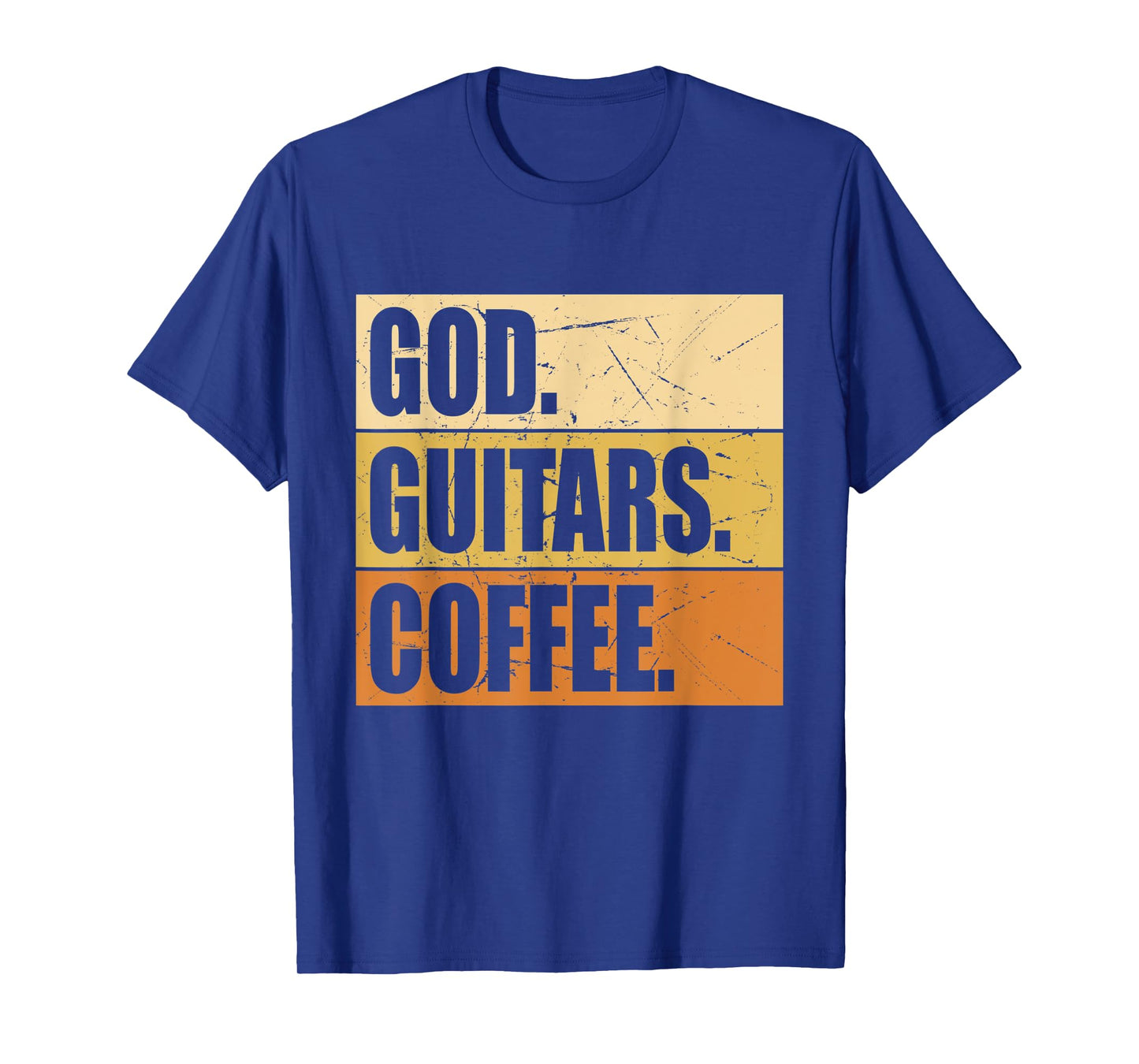 Christian Guitar Player Guitarist I God Guitars Coffee T-Shirt