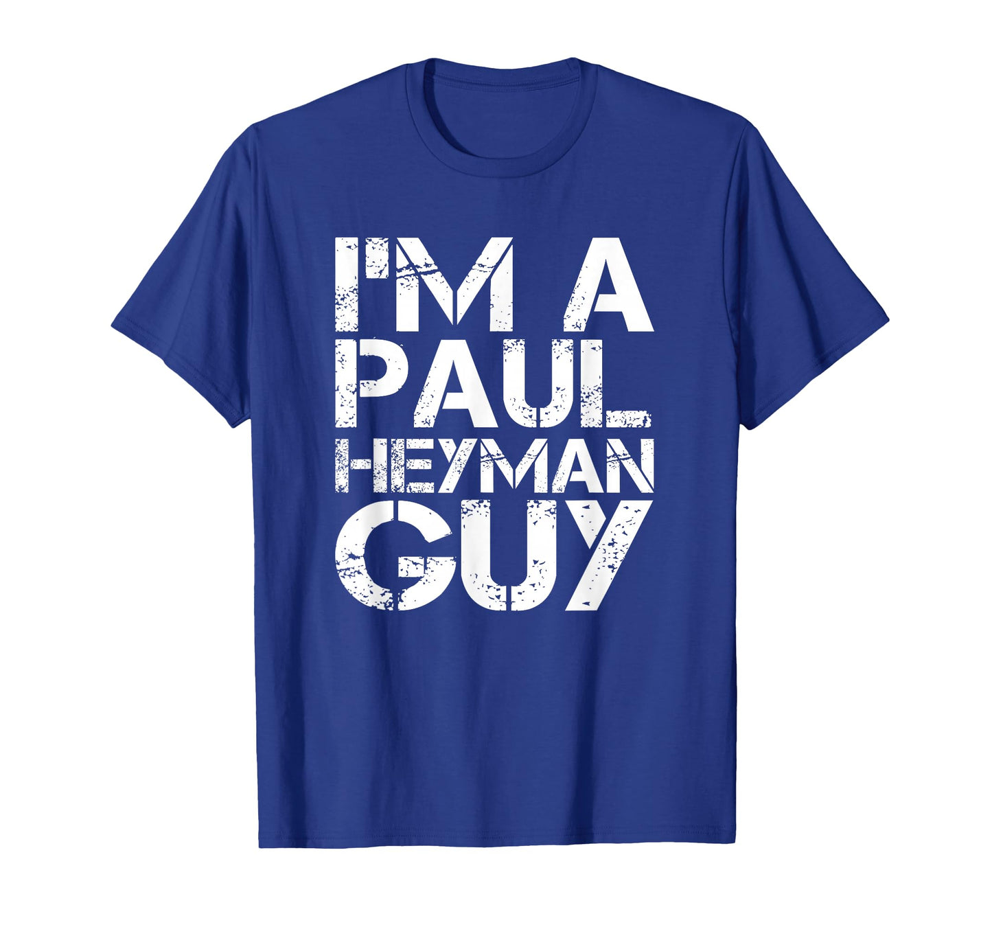 Vintage Quote Im A Paul Meme Heyman Guy Retro Basic T-Shirt - Unisex-Adults - Black - Small - Short Sleeve - T-Shirt
