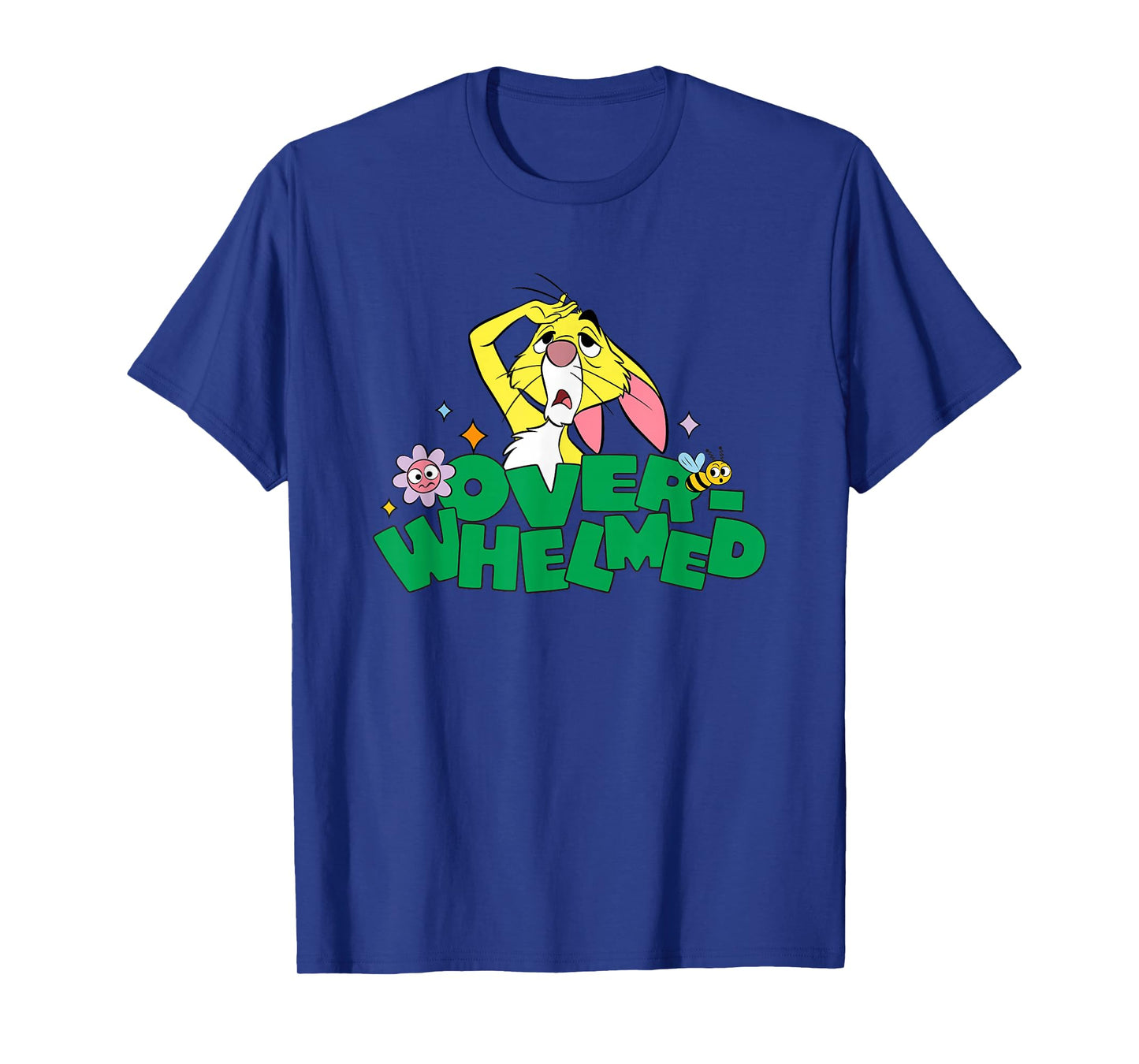 Disney Winnie the Pooh Overwhelmed Rabbit Logo T-Shirt
