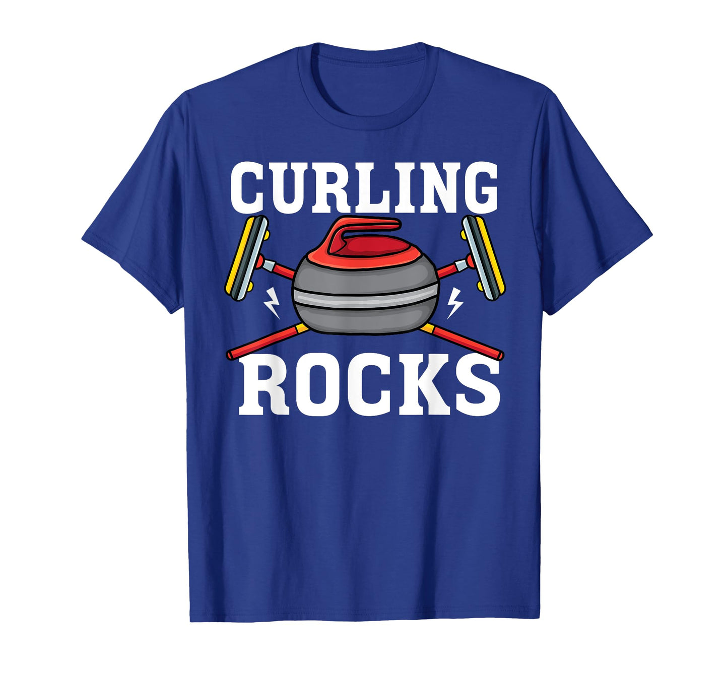 Curling rocks Broom curler Winter ice Sports lover Curling T-Shirt