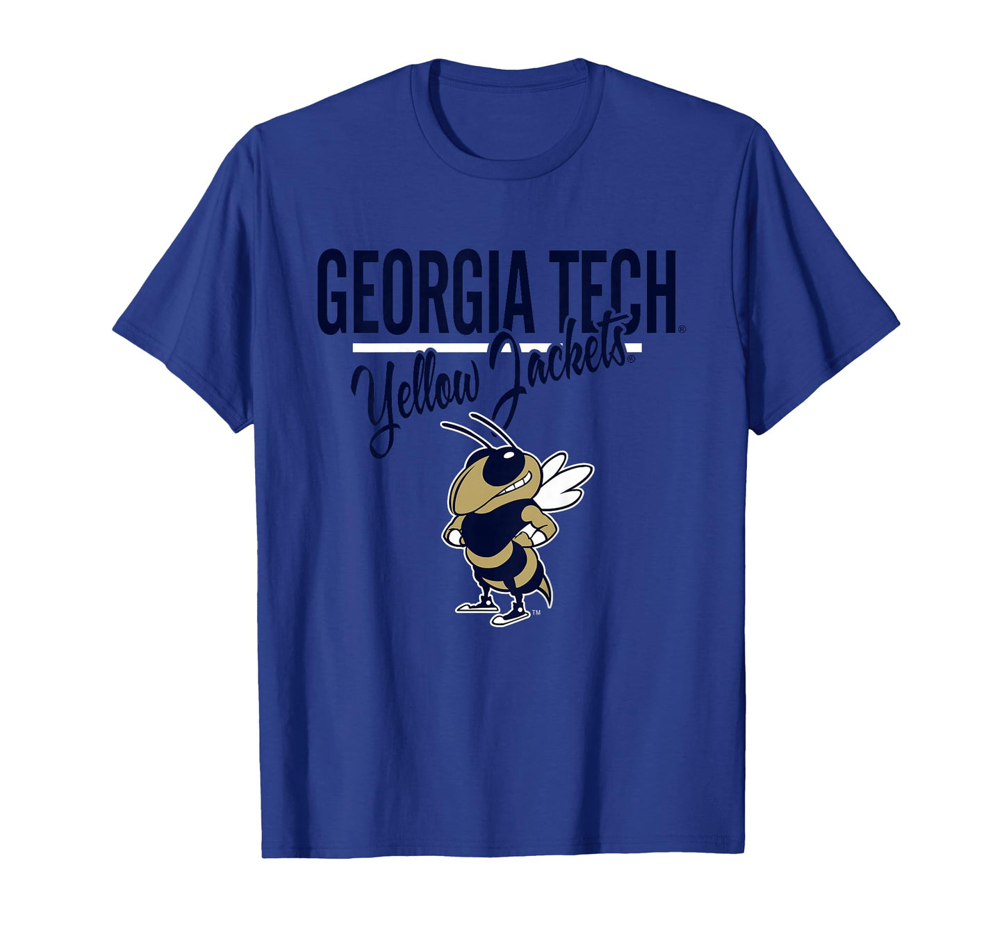 Kids Georgia Tech Yellow Jackets Kid's Mascot Gray T-Shirt