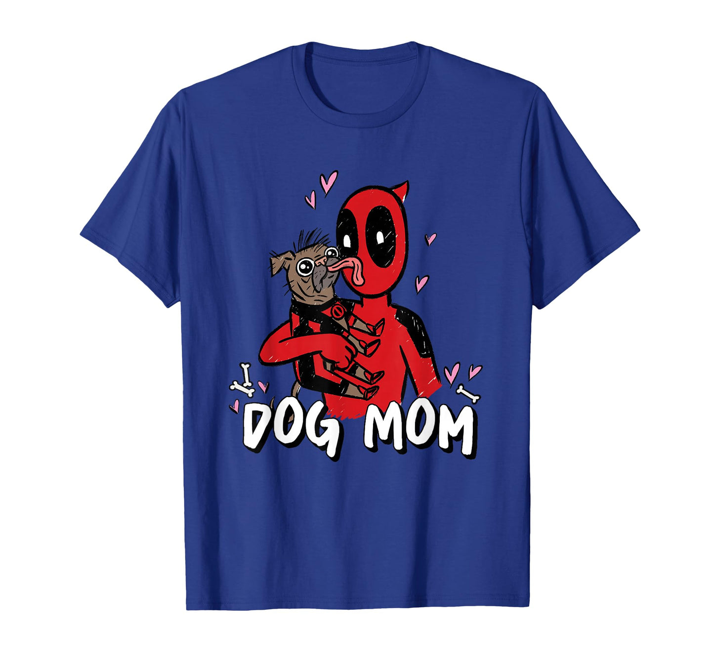 Marvel Super Heroes Pets Deadpool Loves Dogpool Dog Mom T-Shirt