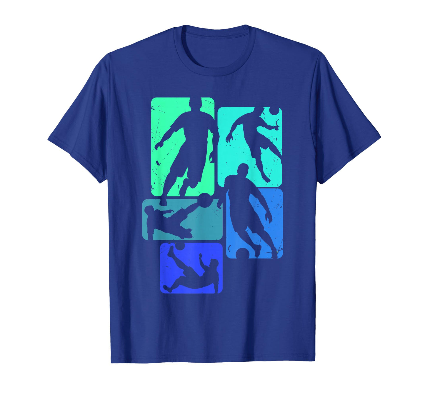 Soccer Players Fans Ball Kick Graphic Cool Streetwear Design T-Shirt