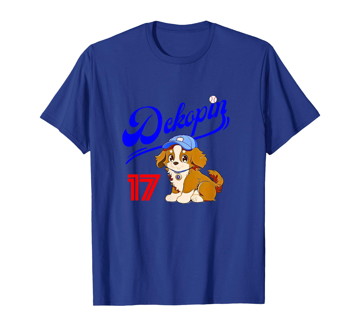 Decopin, Decoy, Dog Shirt, No.17, Otani, Pet Dog, Koi Kerhondier, Baseball Game, Decoy T-Shirt