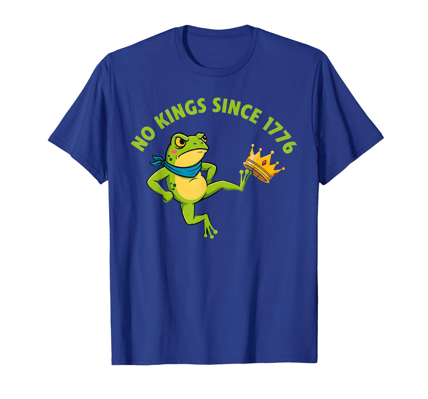 Frog Protest No Kings in America T-Shirt