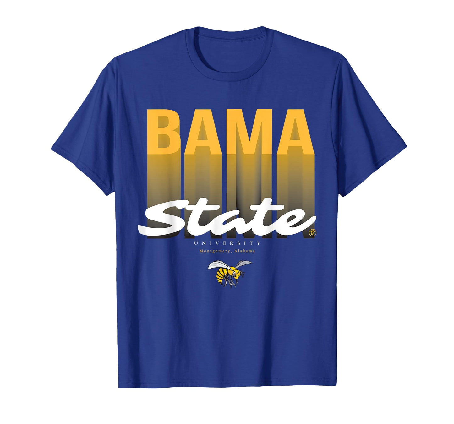 The Yard Essentials - Alabama State University - Bama Fade T-Shirt