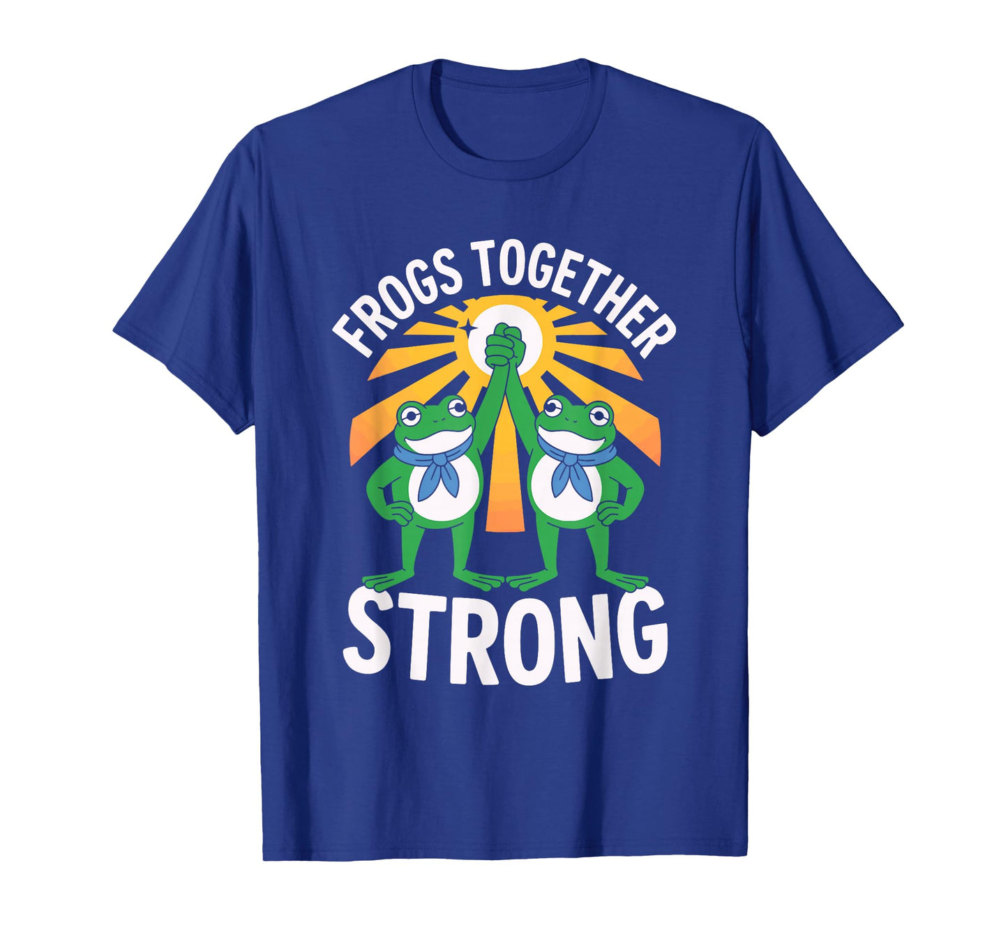 Vintage Frogs Strong Resist Portland Frog Protest Men Women T-Shirt