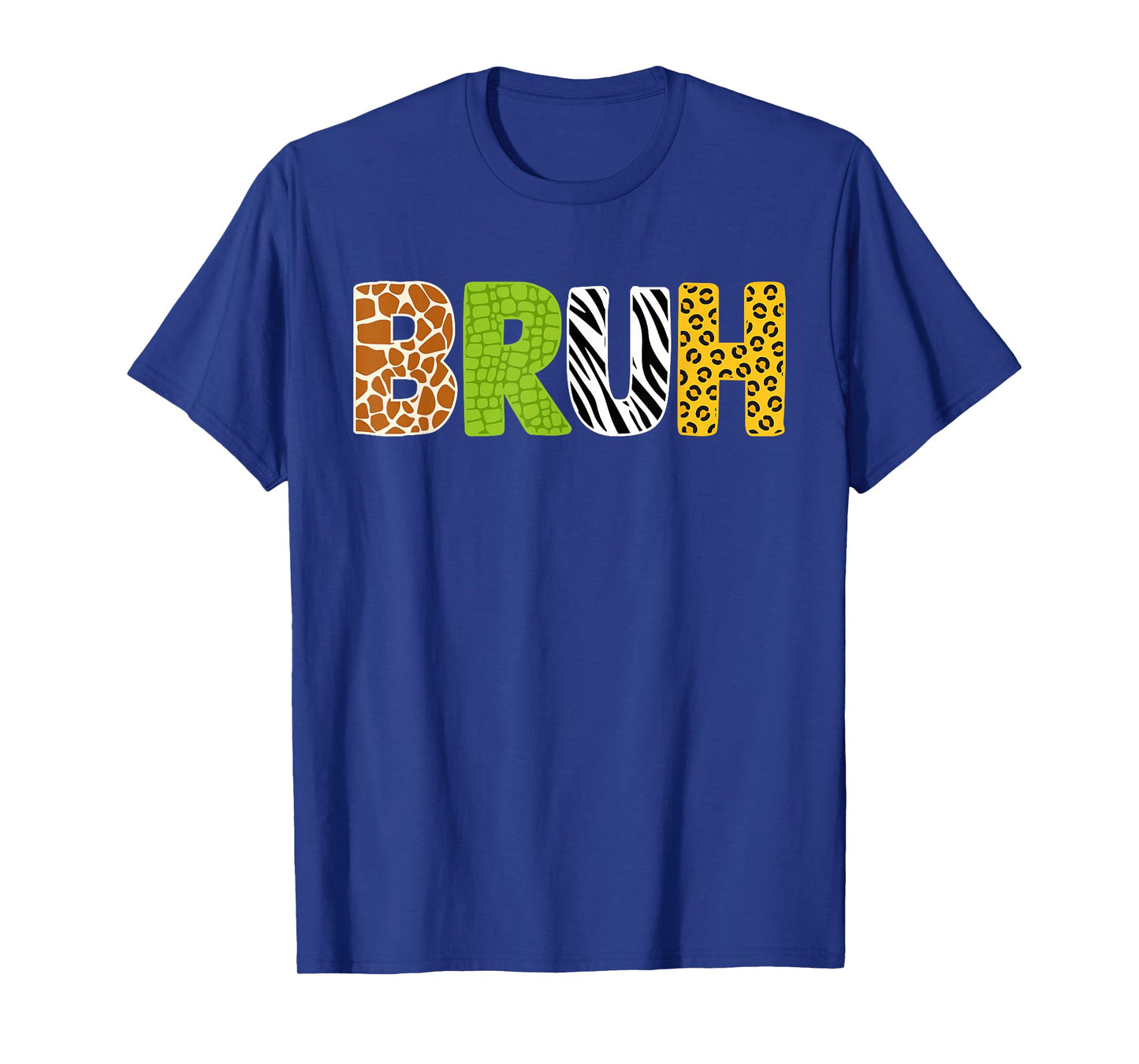 Funny Bruh Safari Animals Wildlife Jungle Zookeeper Boy Kids T-Shirt