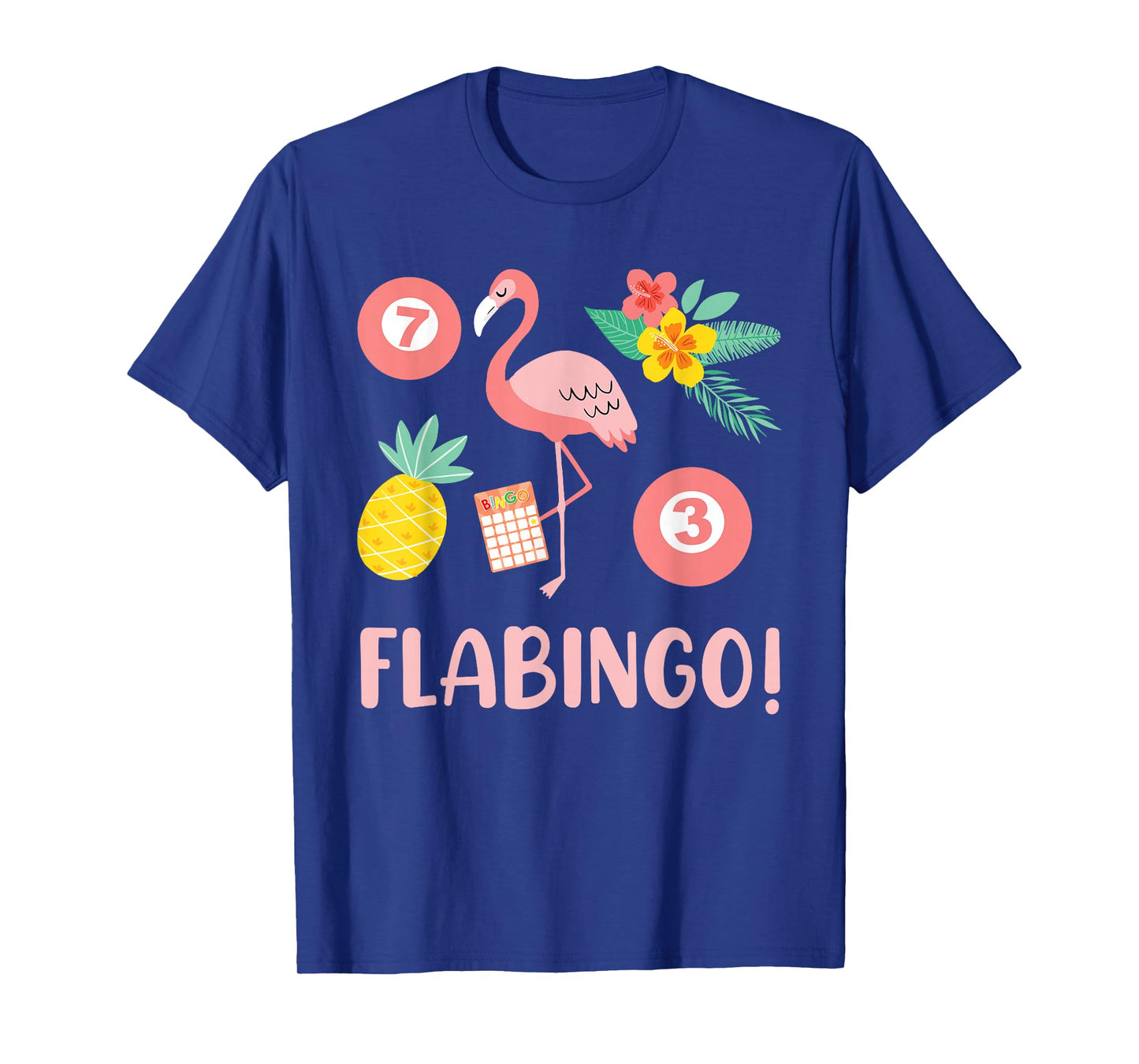 Bingo Player FLABINGO Bingo Lover Flamingo Bingo Mom T-Shirt