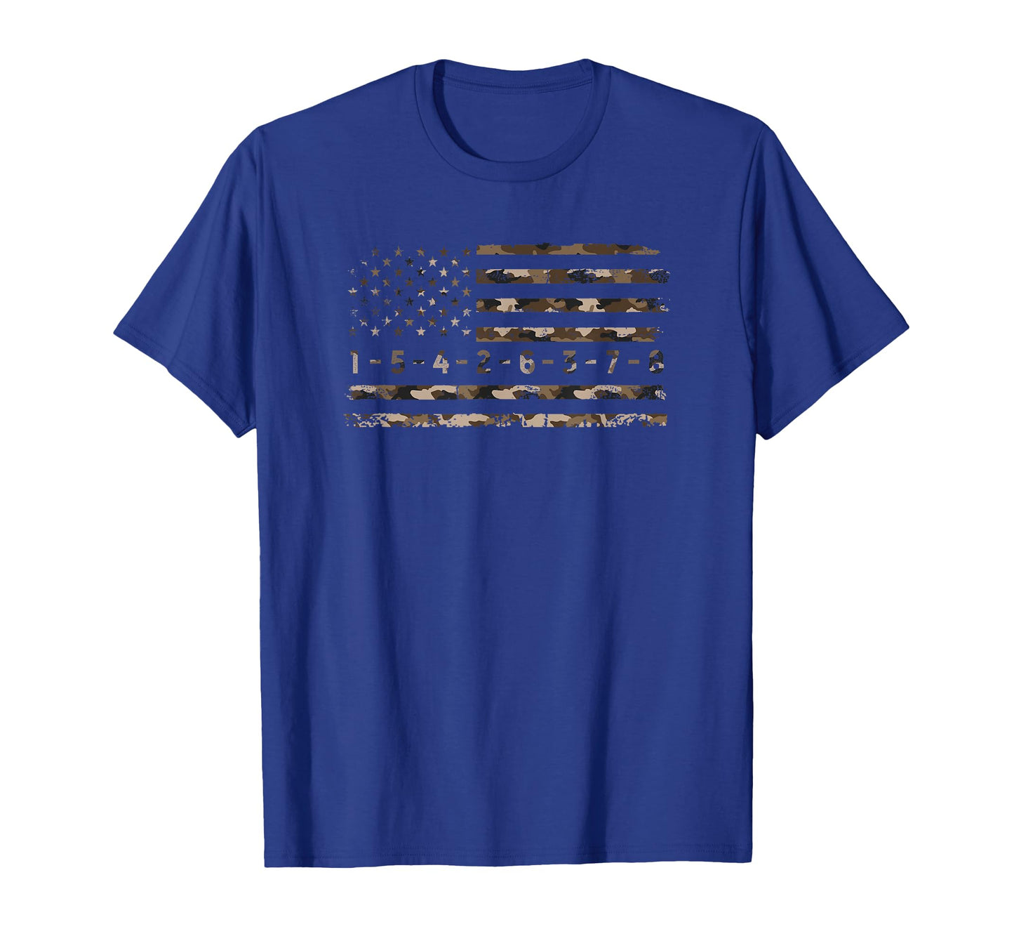 V8 Engine Firing Order 1-5-4-2-6-3-7-8 Gearhead T-Shirt