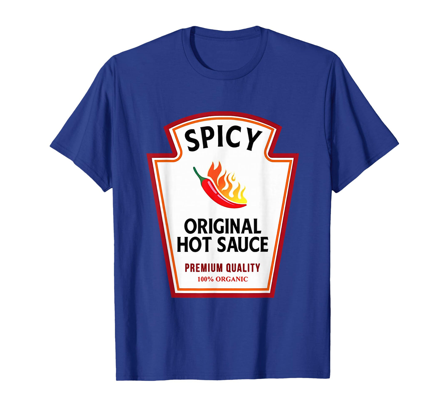 Group Condiments Family Halloween Costume Original Hot Sauce T-Shirt