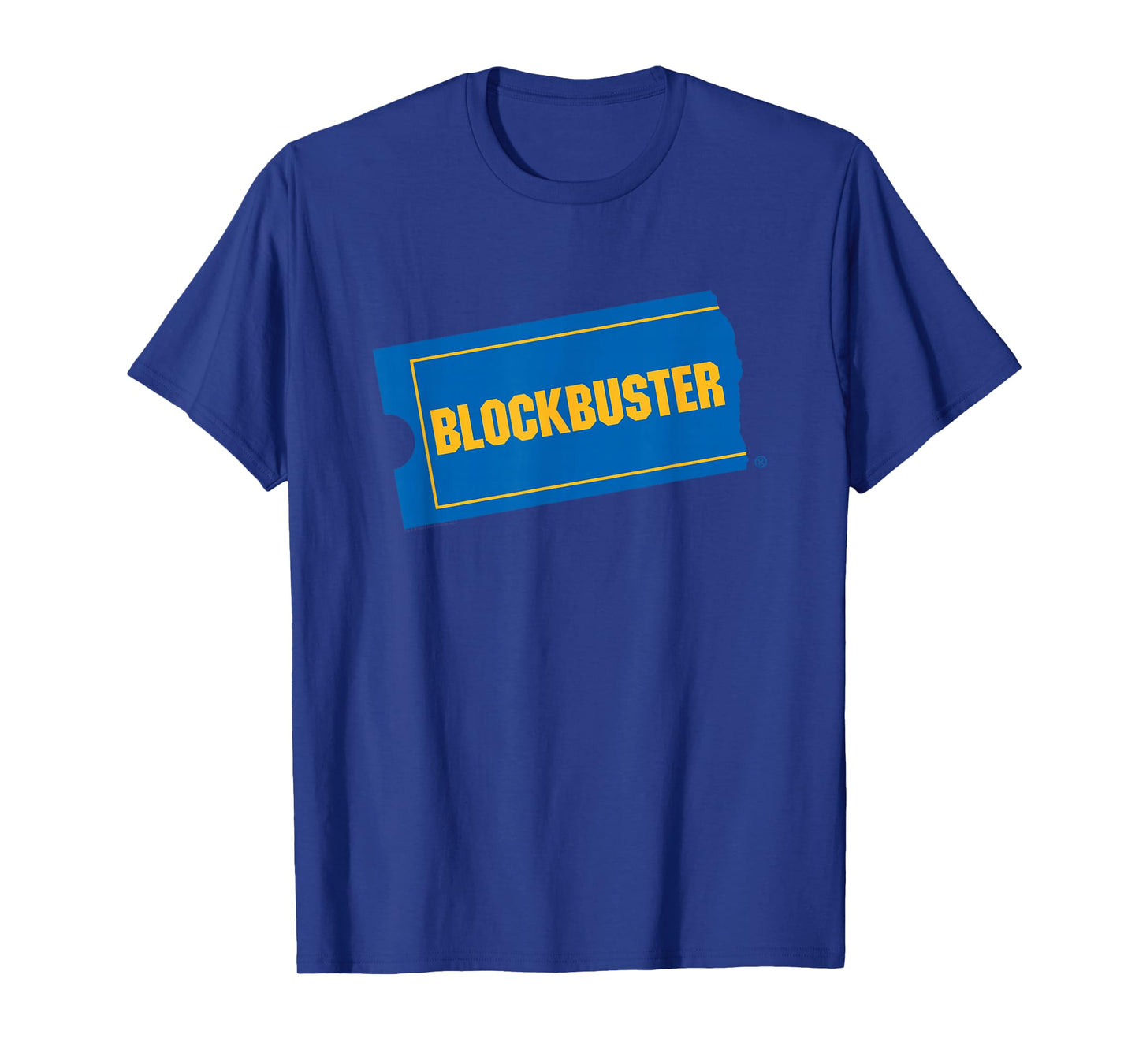 Blockbuster Be Kind. Rewind. Front & Back Retro Video Rental T-Shirt