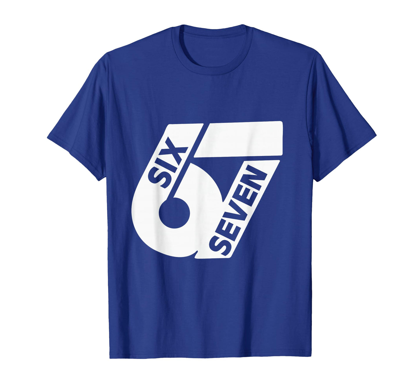 Six Seven Cool Meme 67 Funny Number T-Shirt