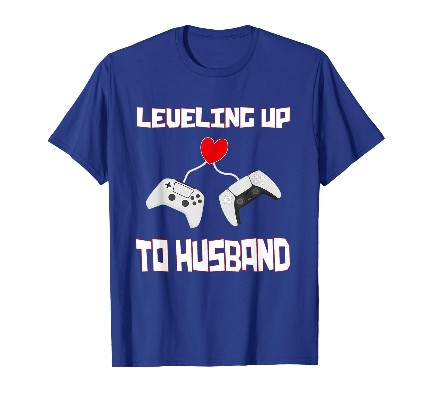 Leveling Up to Husband Groom Gamer Husband Marriage T-Shirt