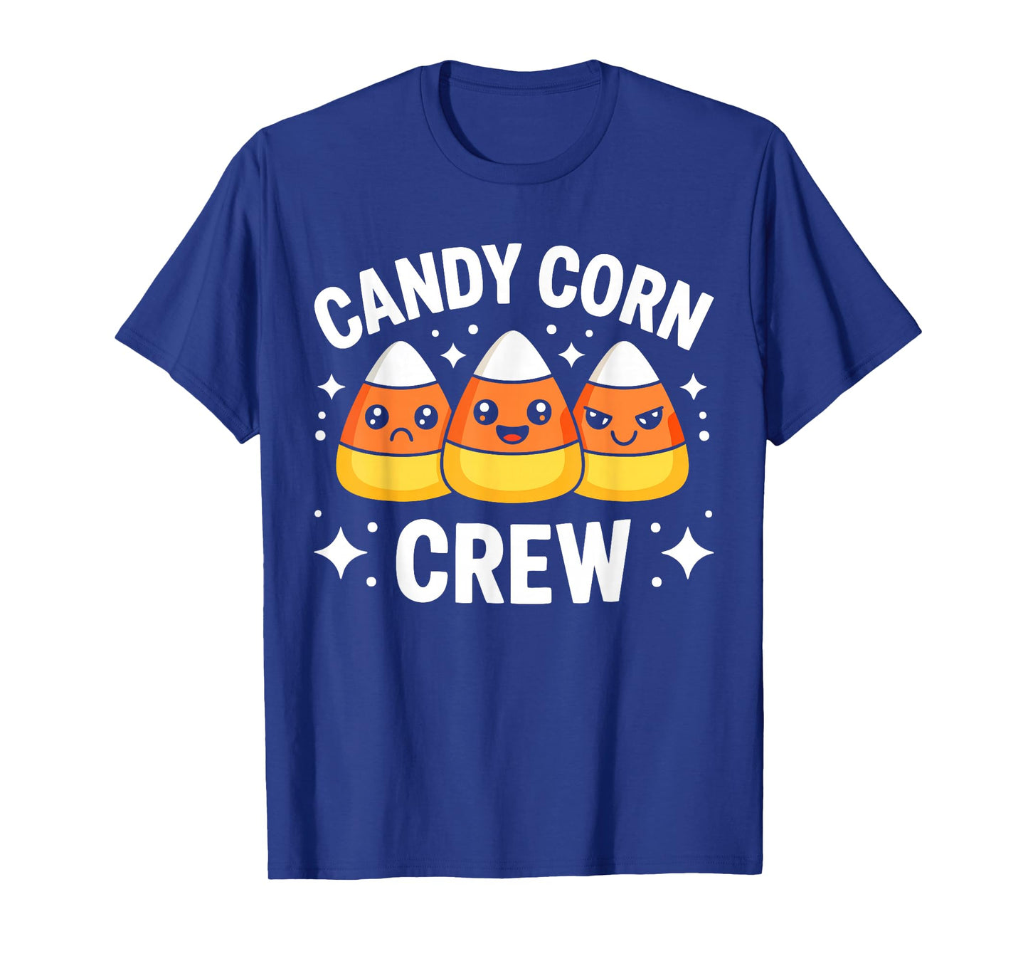 Candy Corn Crew Shirt Adult Kids Men Women Halloween Costume T-Shirt