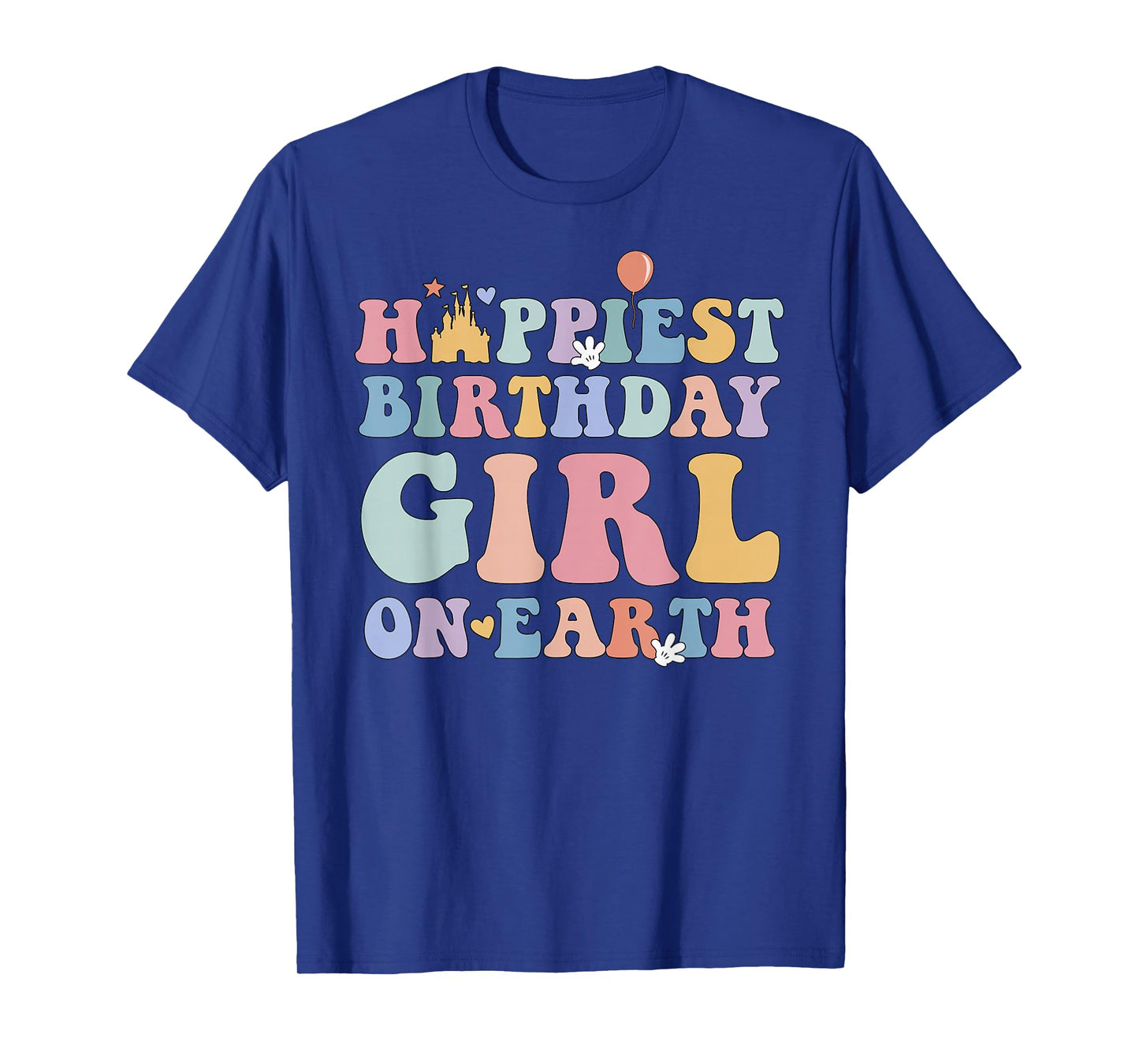 Happiest Birthday Girl On Earth, Matching Family Trip T-Shirt