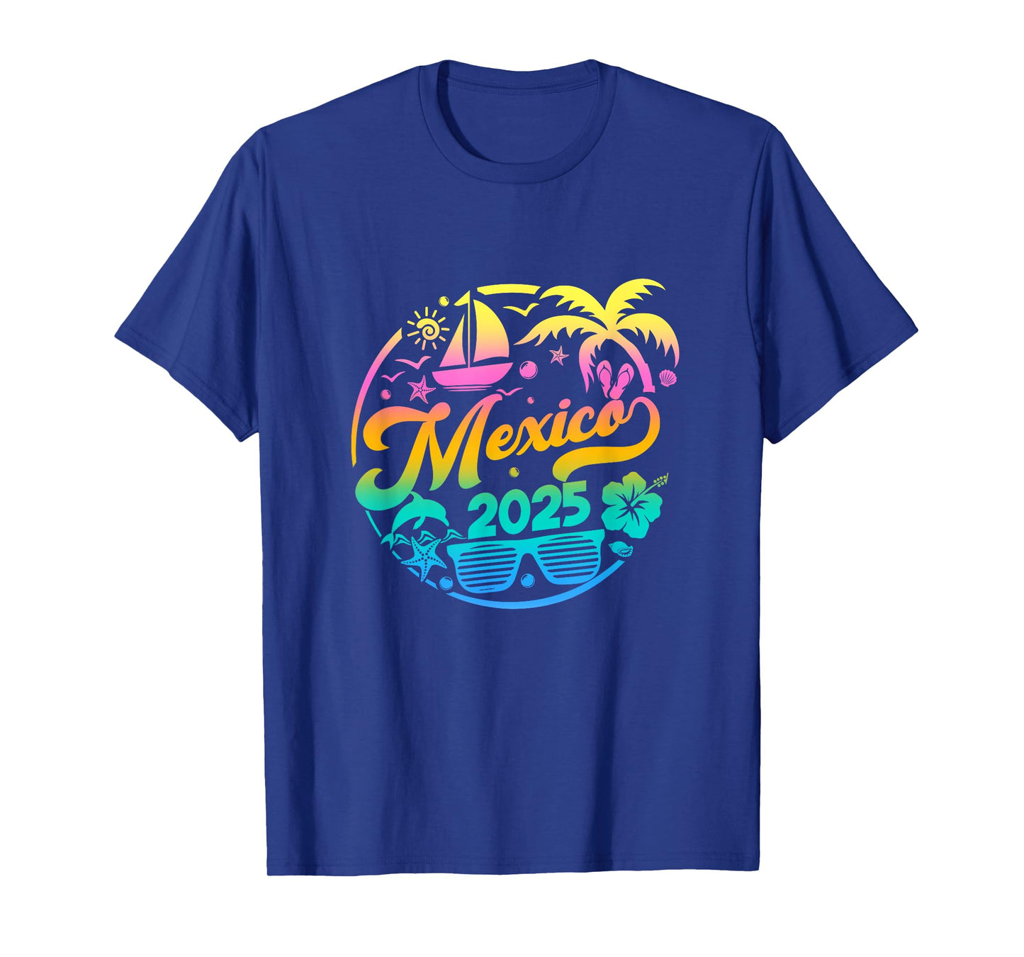 Mexico 2025 Family Vacation Beach Matching Group T-Shirt