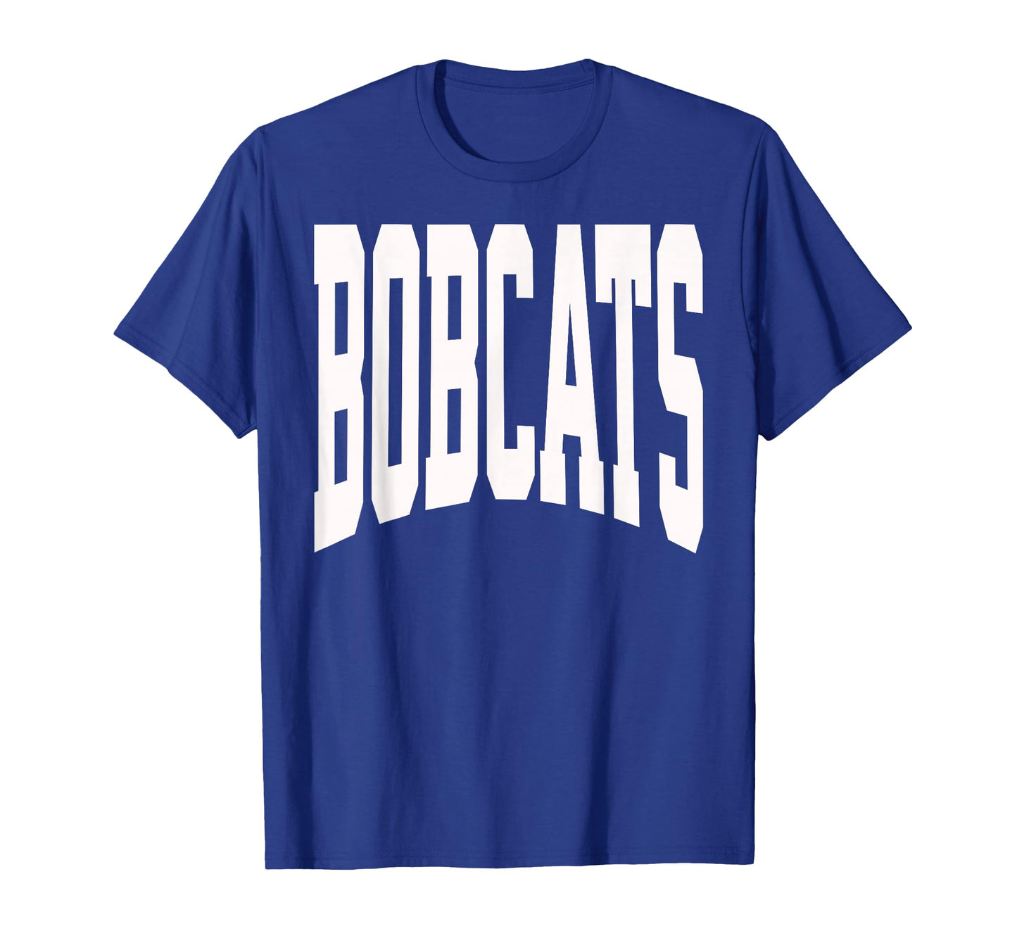 Bobcats Team Mascot School Spirit Game Night Varsity Bobcat T-Shirt