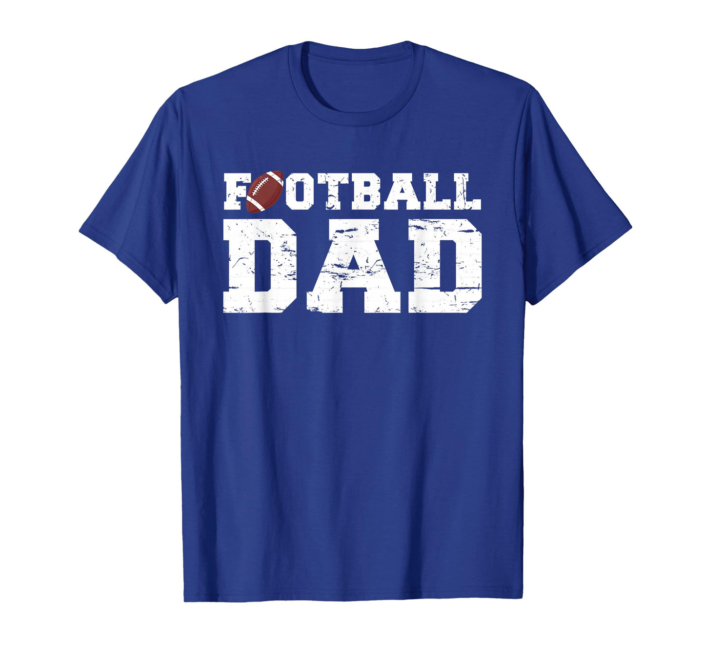Football Papa Graphic Proud Football Dad T-Shirt