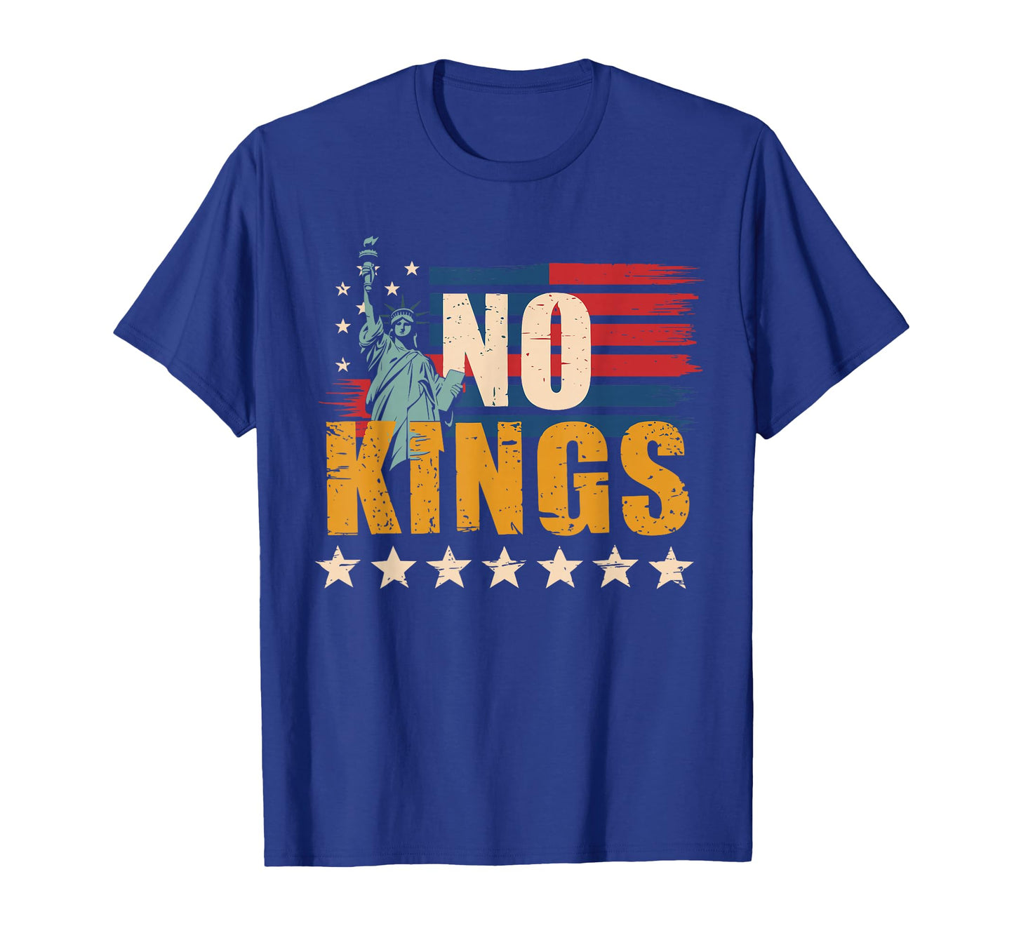 No Kings in America Statue of Liberty 1776 October 18 T-Shirt