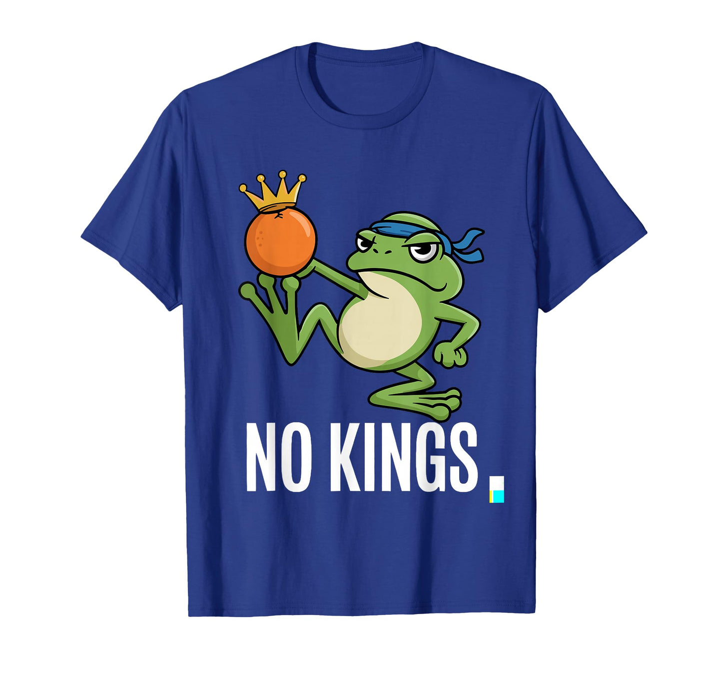 Frog No Kings in America We The People Political T-Shirt