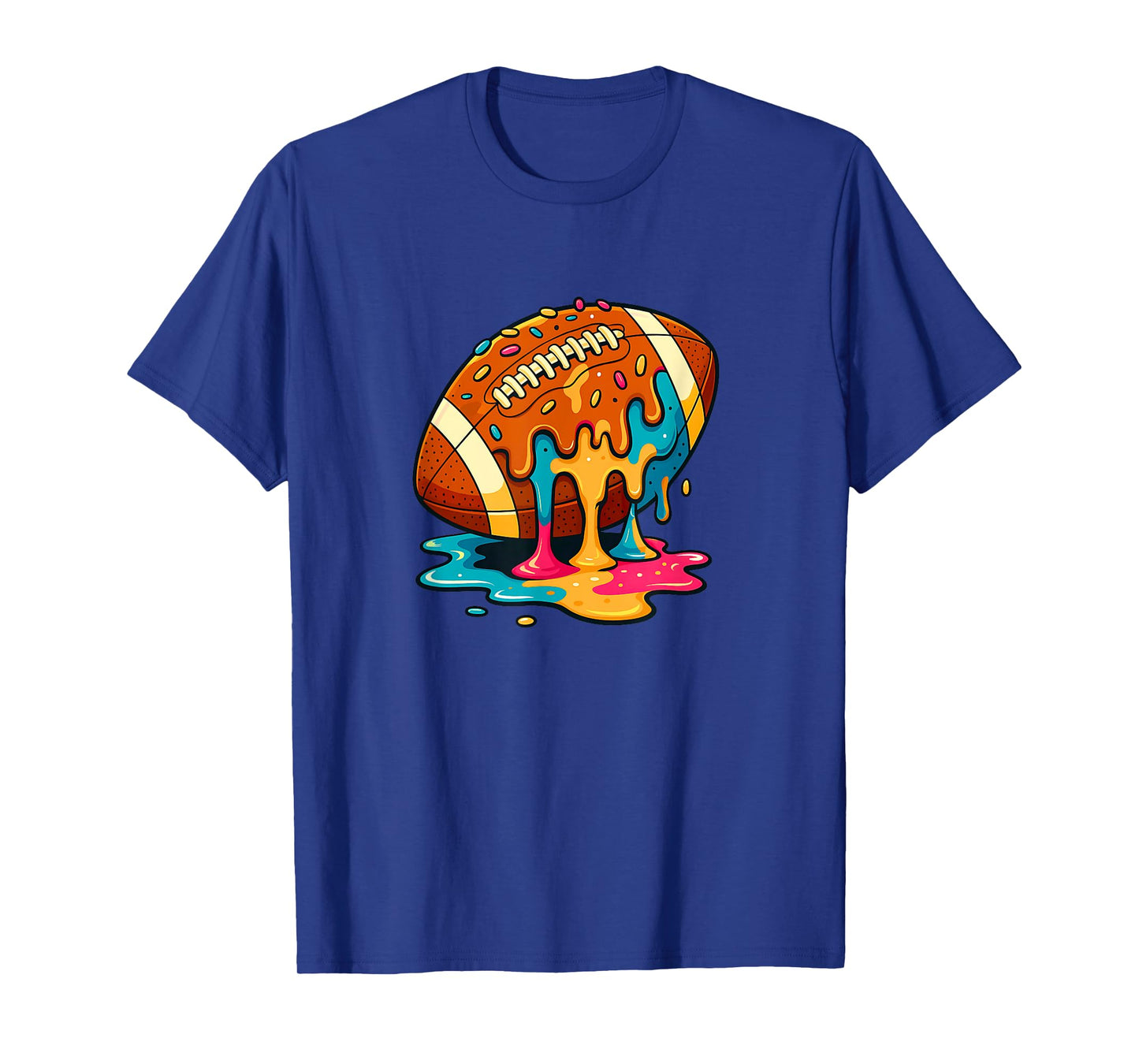 Mens Football Lovers for Lineman Sprinkles Game Day T-Shirt