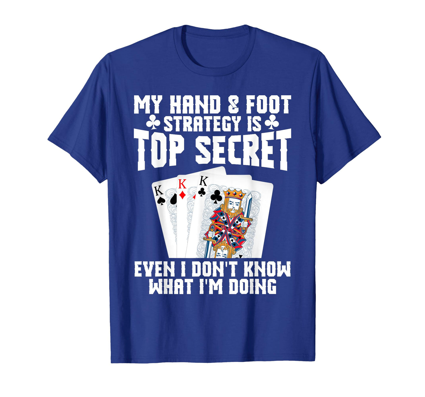 Hand&Foot Score Queen Card Game Set Player Hand and Foot T-Shirt