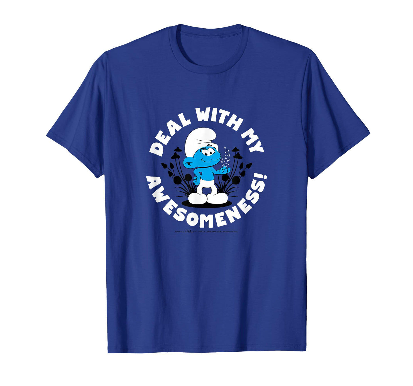 The Smurfs Movie - No Name Deal With My Awesomeness T-Shirt