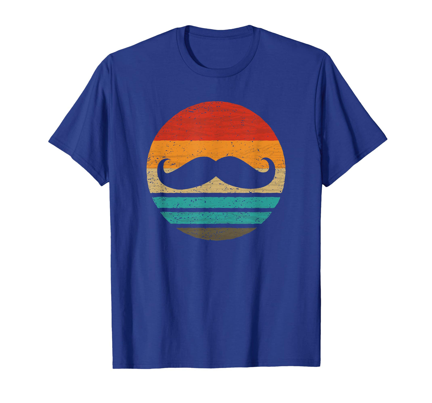 Mustache Retro Style Vintage T-Shirt