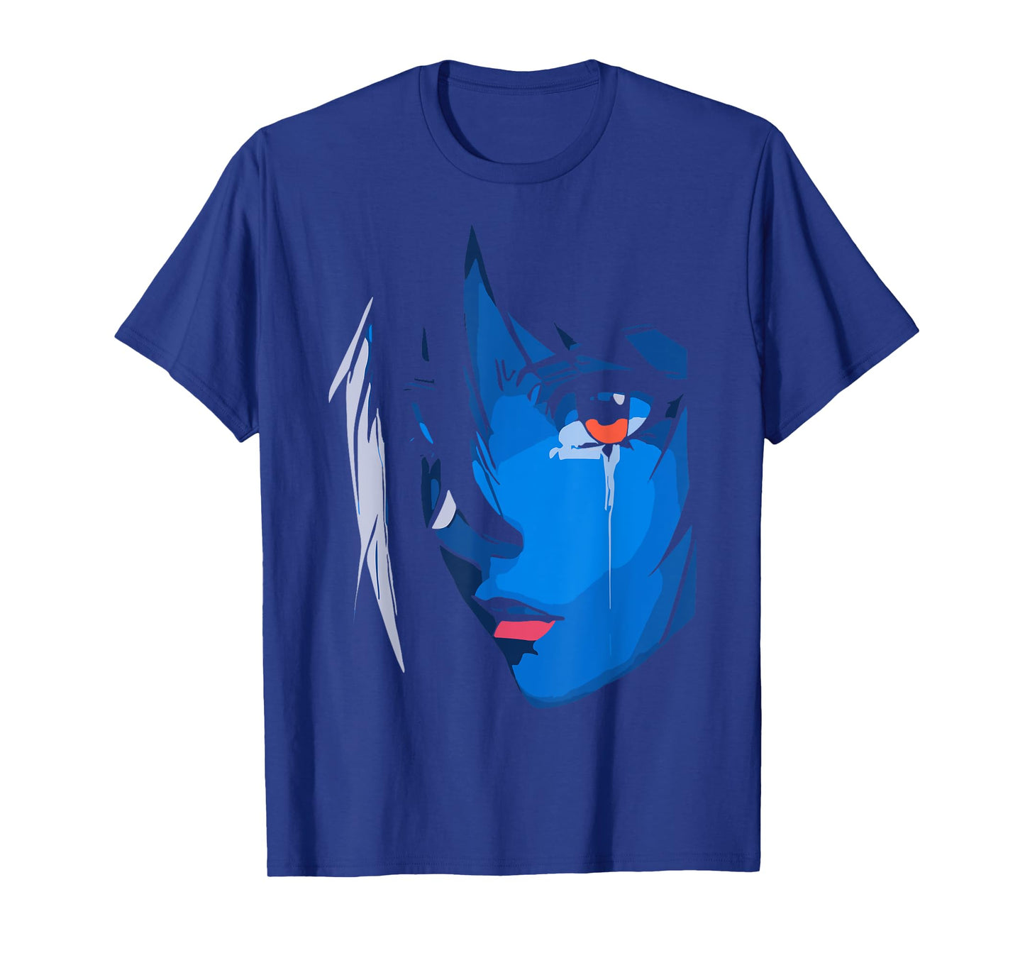 Sad Anime Girl Gamer Indie Aesthetic Japanese Vaporwave T-Shirt