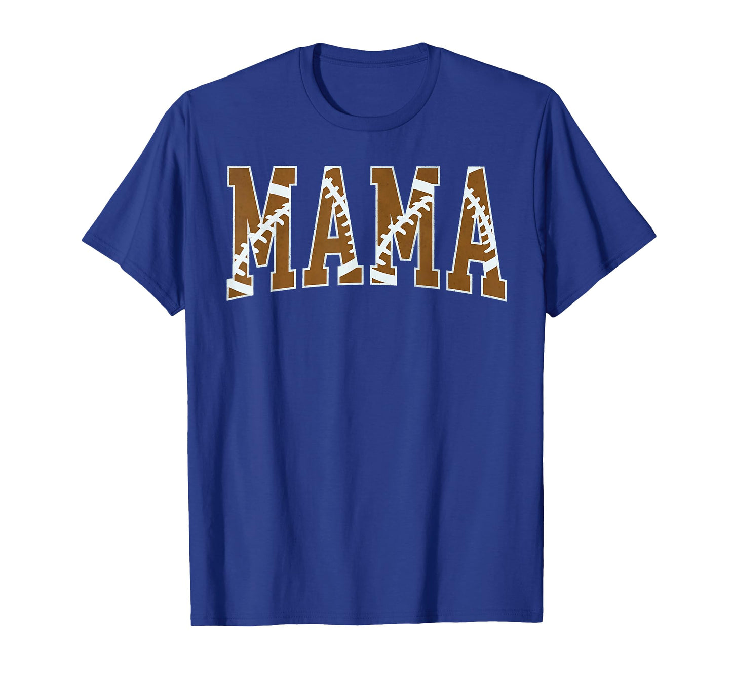 Mama Mom Touchdown American Football Game Day Thanksgiving T-Shirt