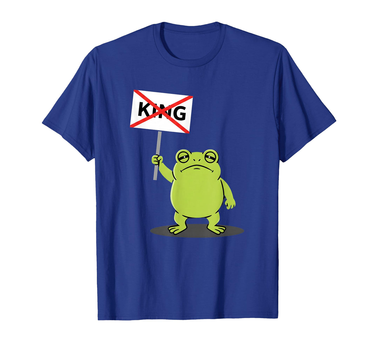 Frog Protest No Kings in America Democracy Patriotic Frog T-Shirt