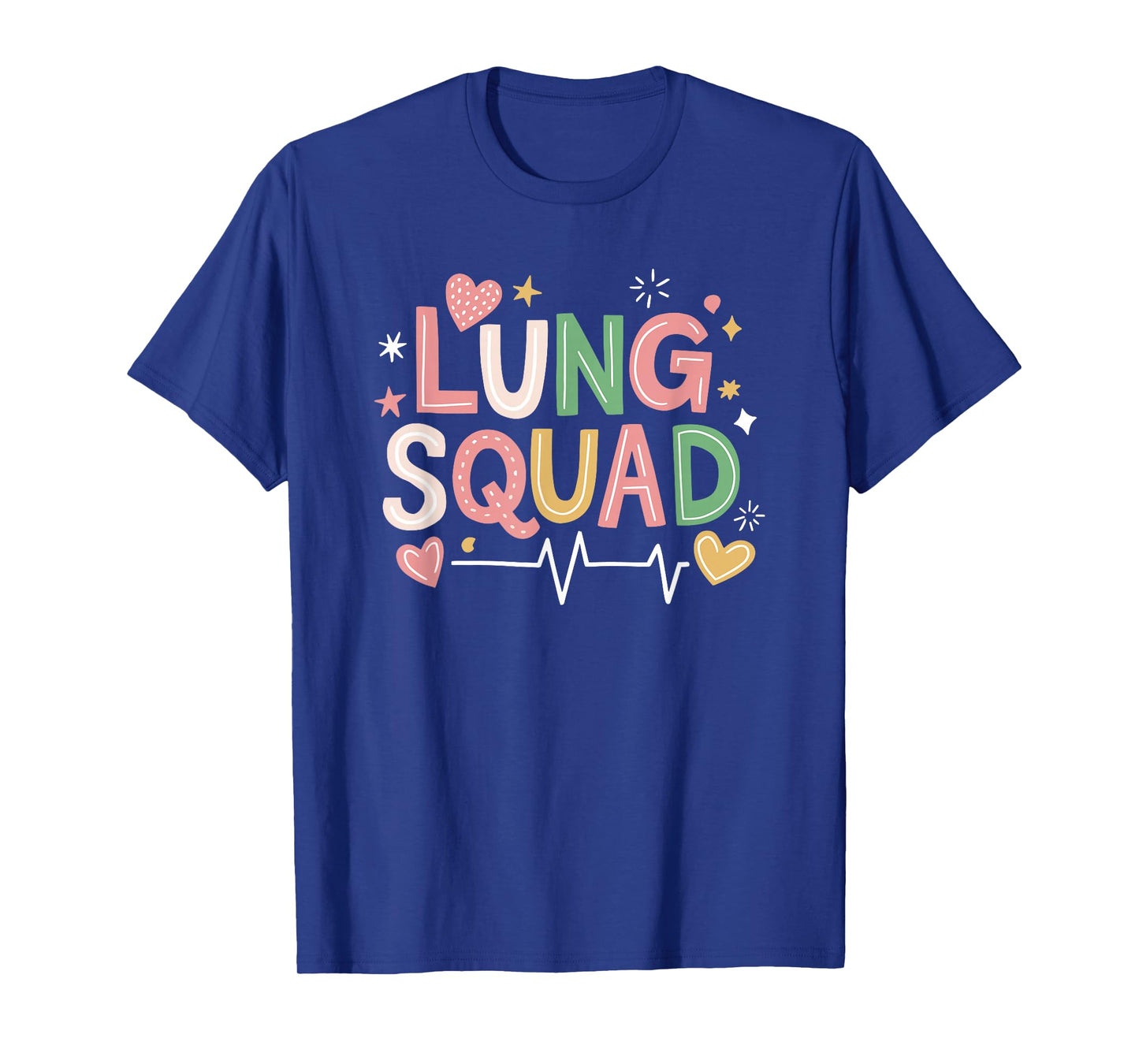 Pulmonary Therapist RT Respiratory Nursing Crew, Lung Squad T-Shirt