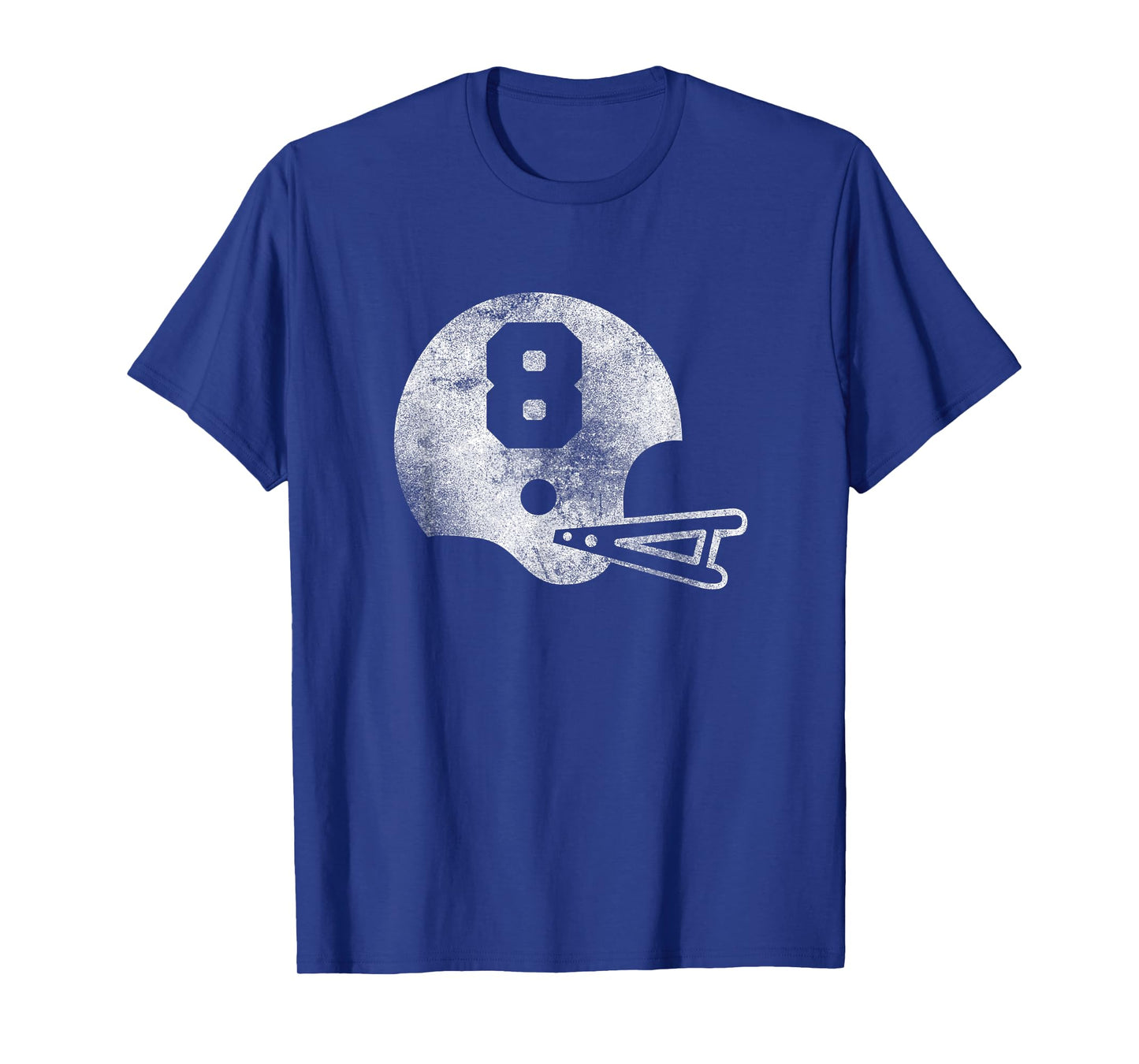 Vintage Football Jersey Number 8 T-Shirt Player Number T-Shirt