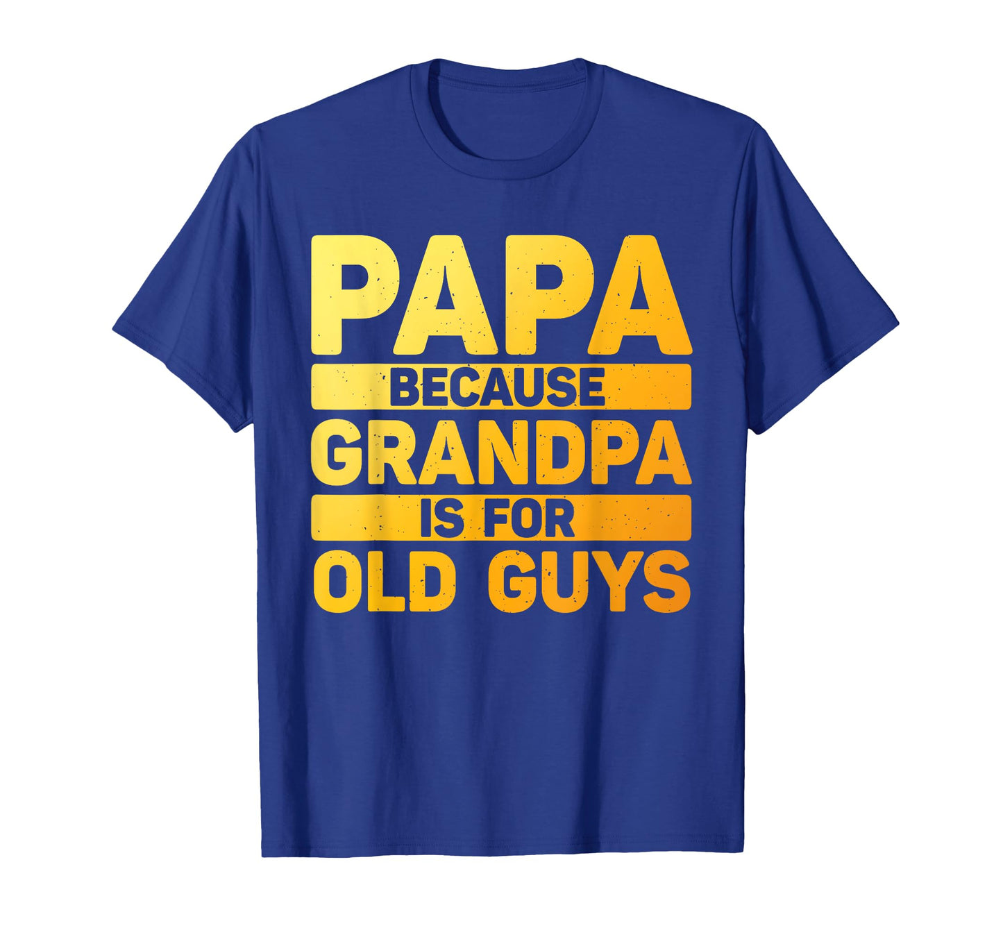 Papa Art For Grandpa Men From Grandkids Father's Day Papa T-Shirt