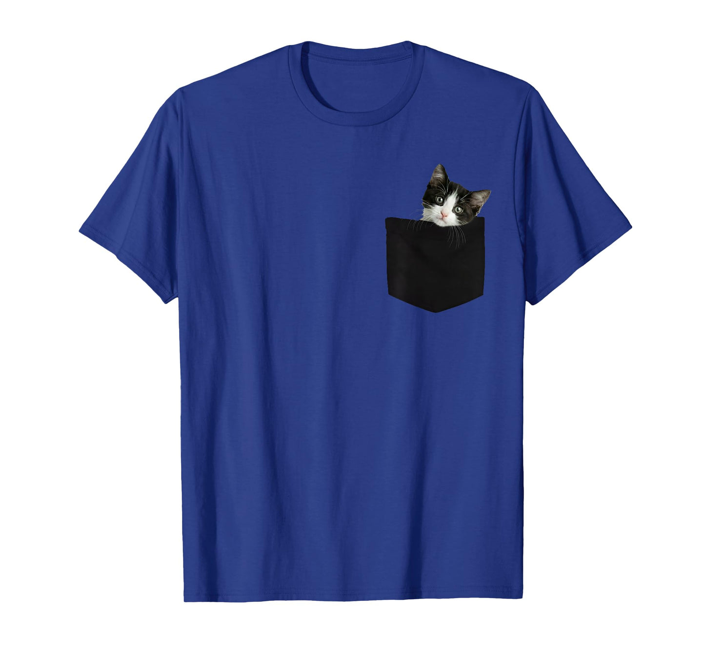 Cat Pocket Peeking Cute Cat in Pocket T-Shirt