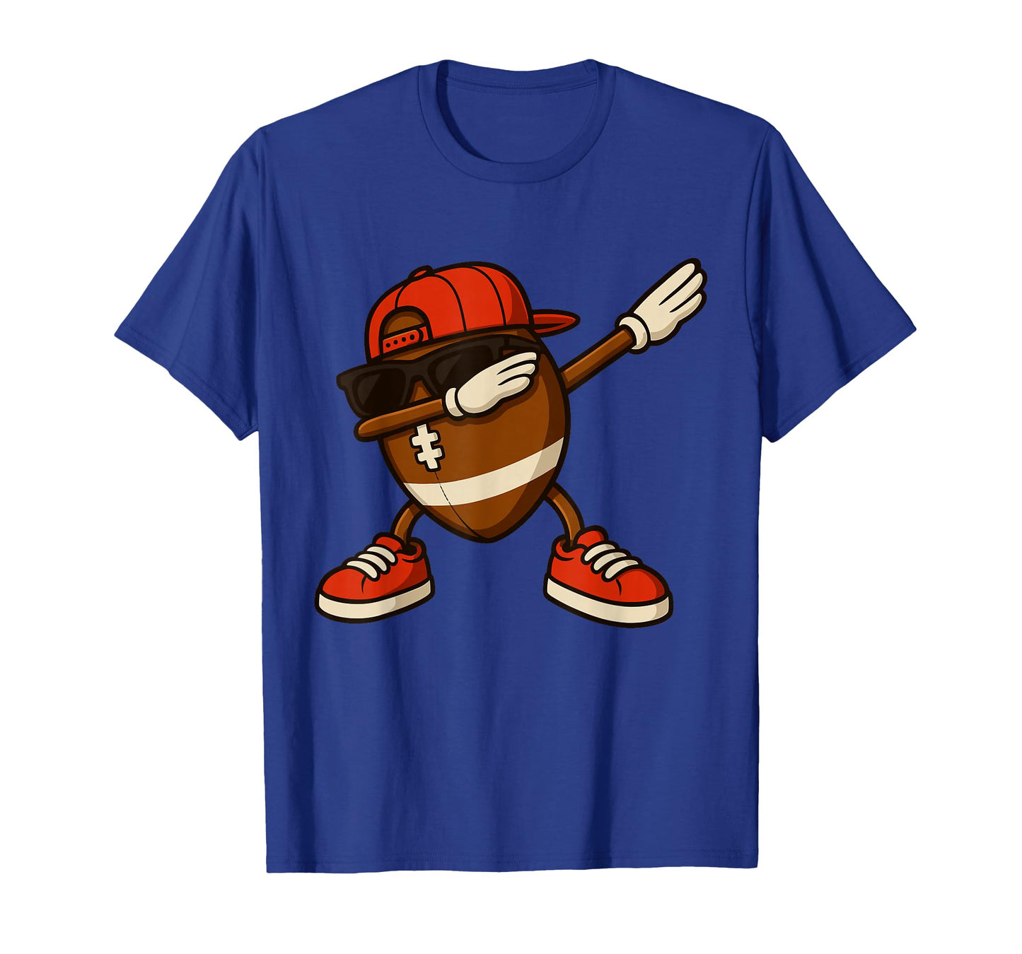 Funny Dabbing Football for Boys Dab with Cap T-Shirt