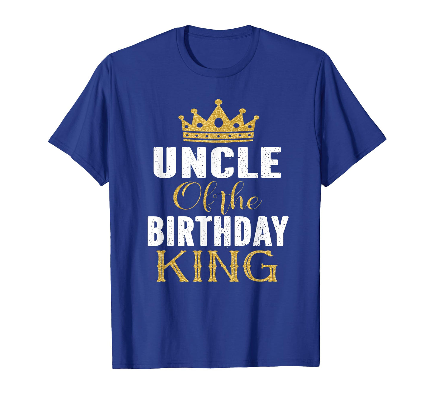 Uncle Of The Birthday King Boys Bday Party Gift For Him T-Shirt