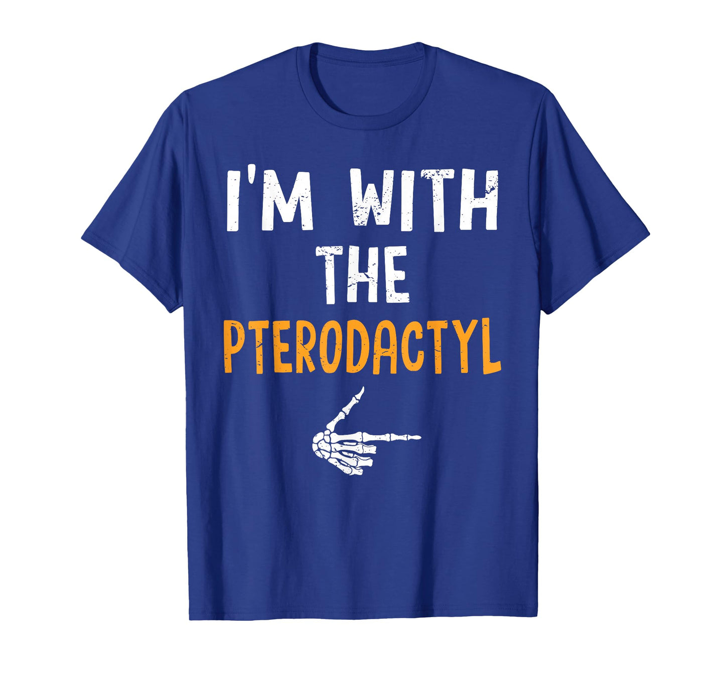 I'm with The Pterodactyl Costume Halloween Matching Couple T-Shirt