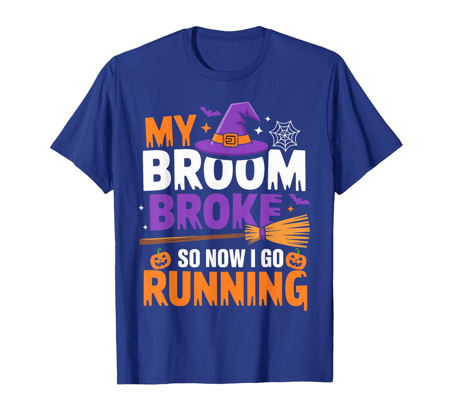 Halloween Workout Funny Running Runner Marathon Gym Lover T-Shirt