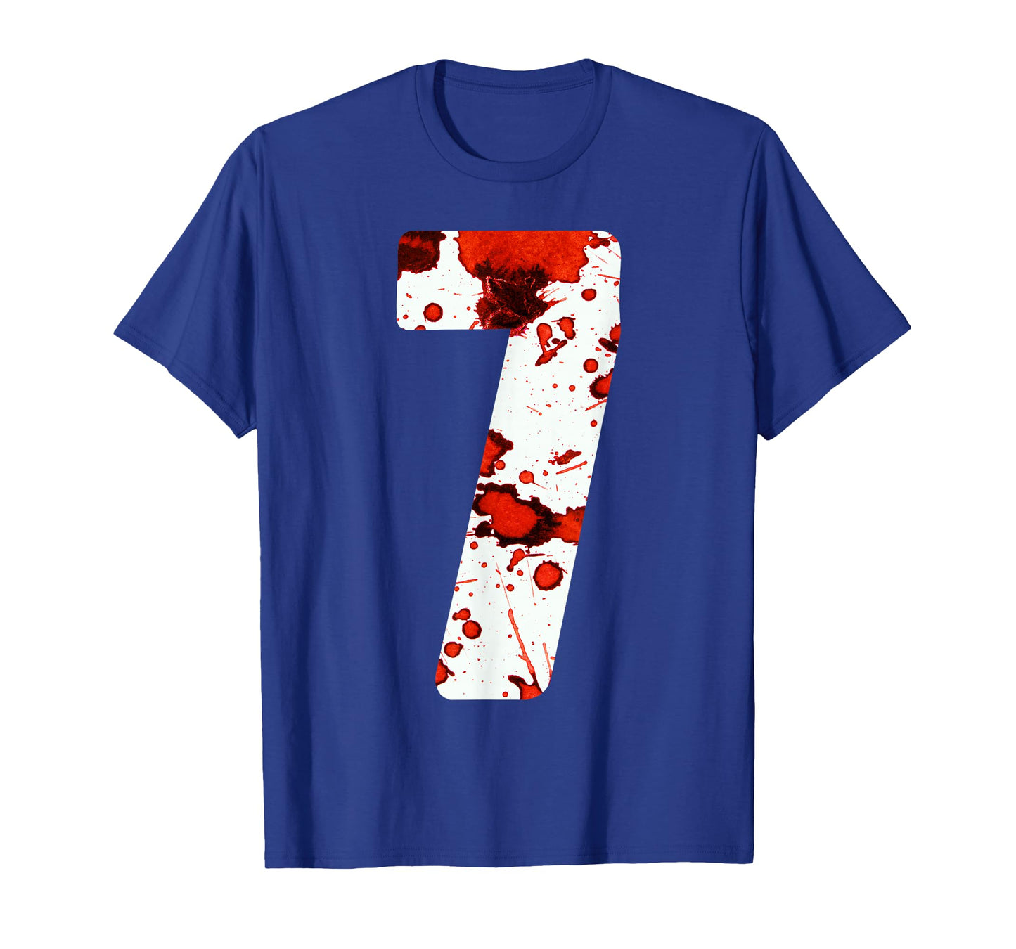 Fun Six Seven 6 7 Meme Design Couples Halloween Horror Blood T-Shirt